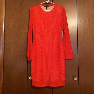 Women’s BCBG MaxAzria long sleeve lace dress